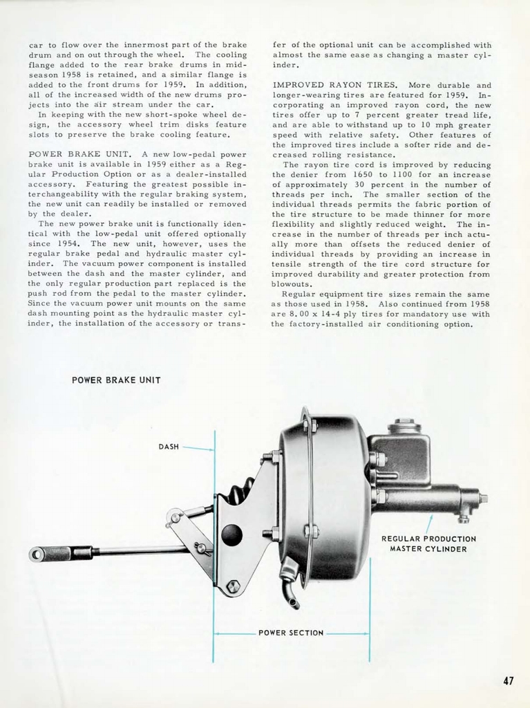 1959 Chevrolet Engineering Features Booklet Page 26